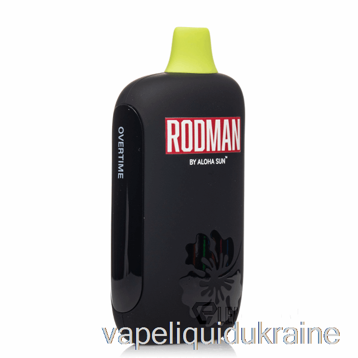 Vape Liquid Ukraine RODMAN 9100 Disposable Overtime